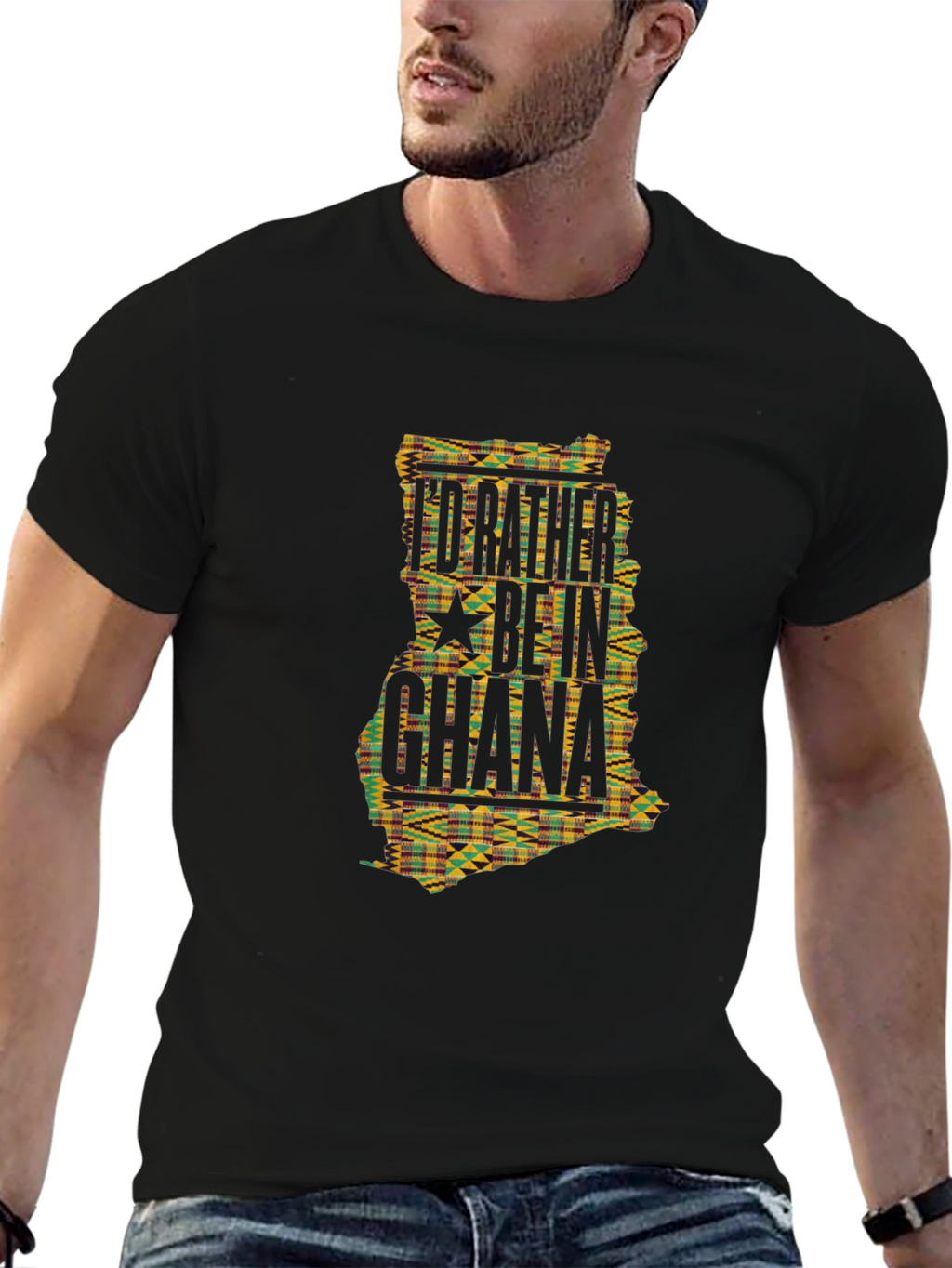 Id Rather Be In Ghana T-Shirt