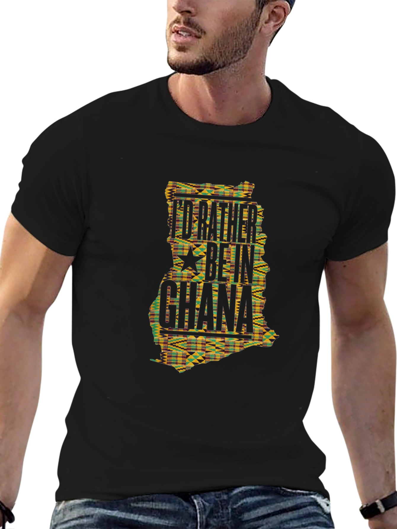 Id Rather Be In Ghana T-Shirt