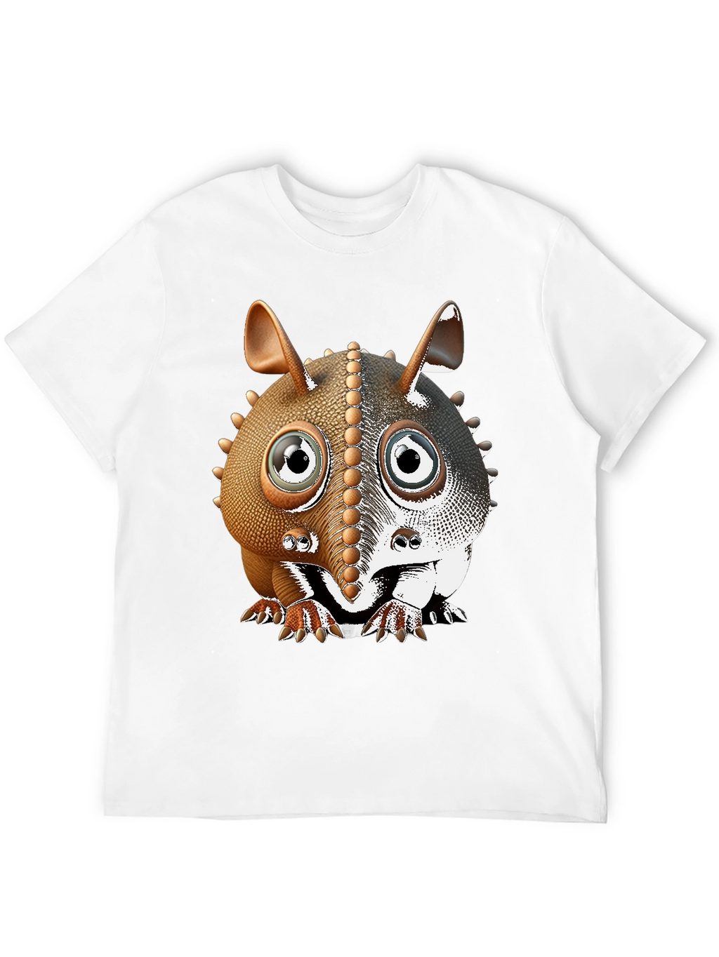 Armadillo Cartoon T-Shirt
