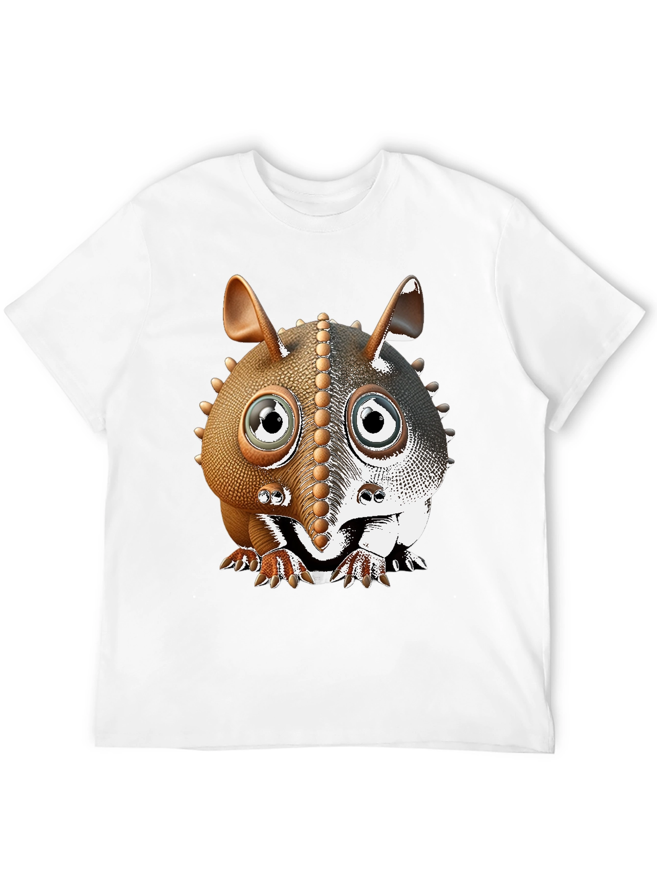 Armadillo Cartoon T-Shirt
