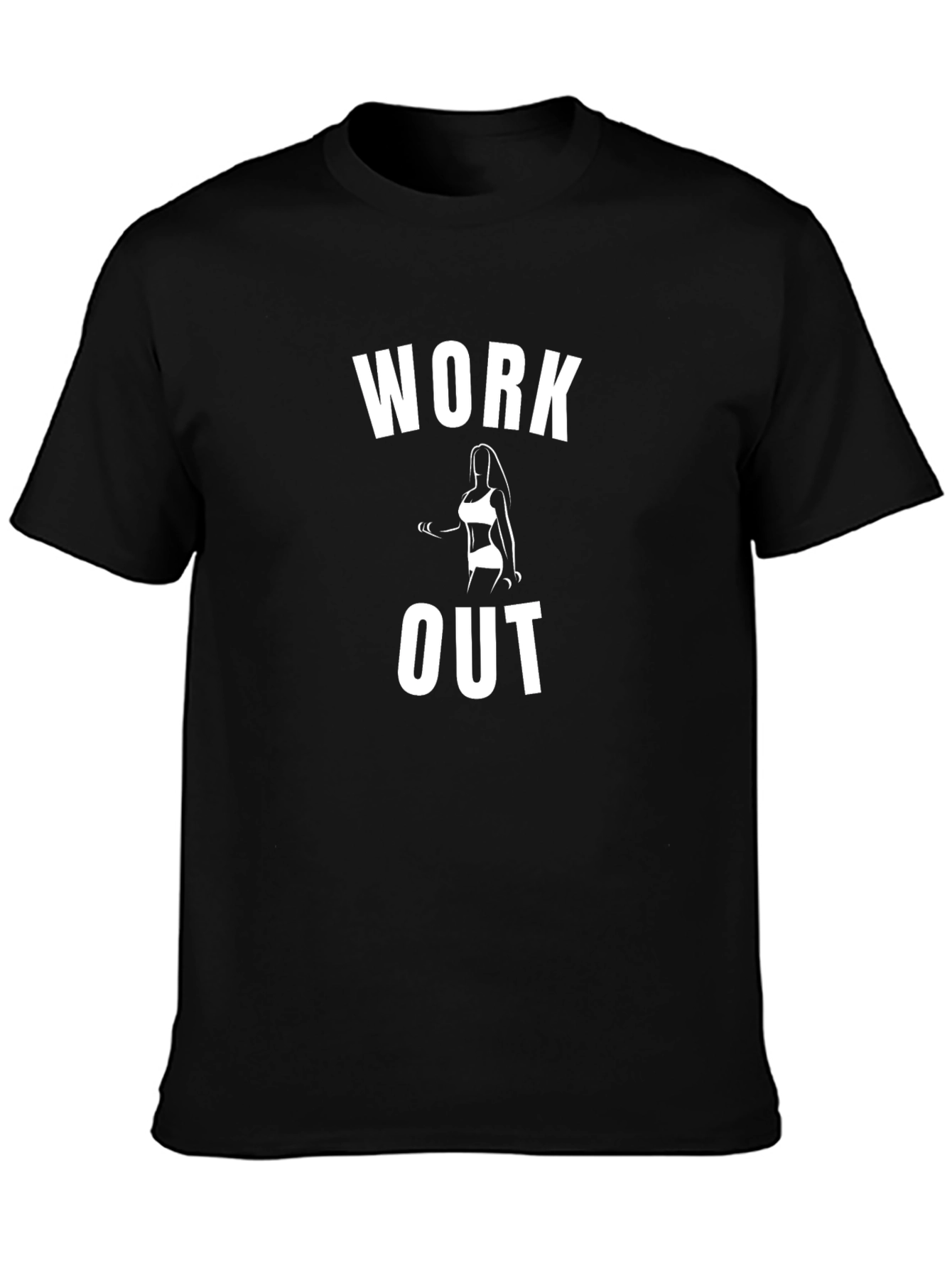 Work Out Graphic Tee - Fitness Motivation