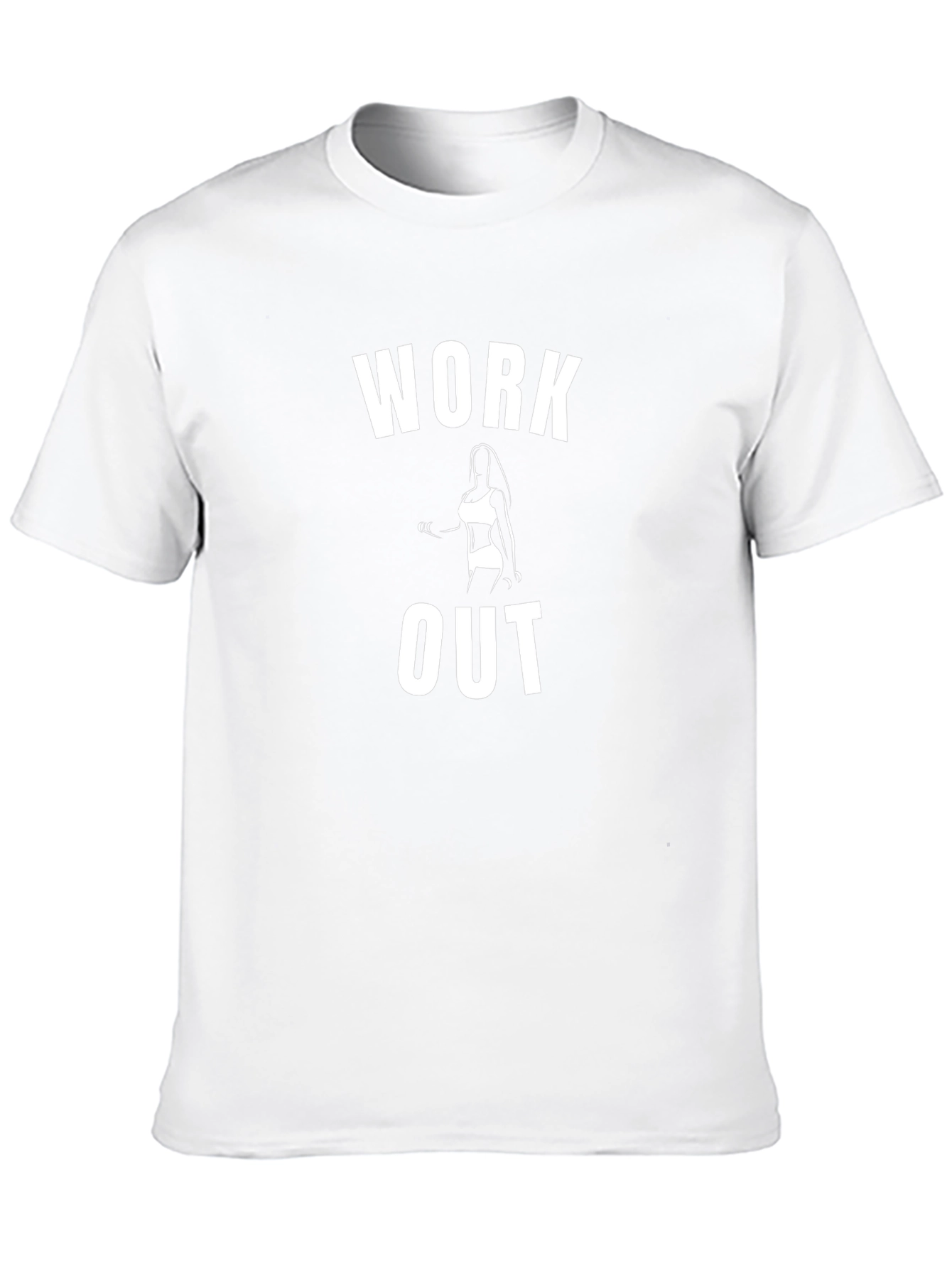 Work Out Graphic Tee - Fitness Motivation