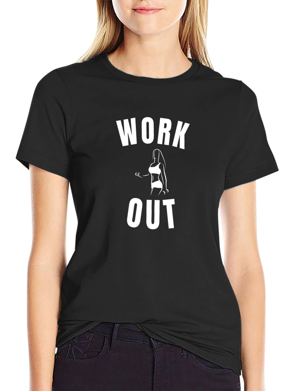 Work Out Graphic Tee - Fitness Motivation