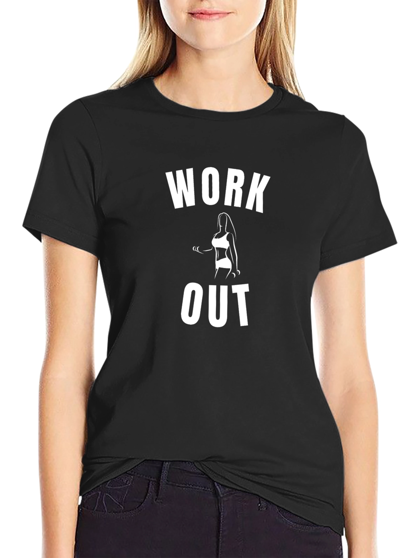 Work Out Graphic Tee - Fitness Motivation