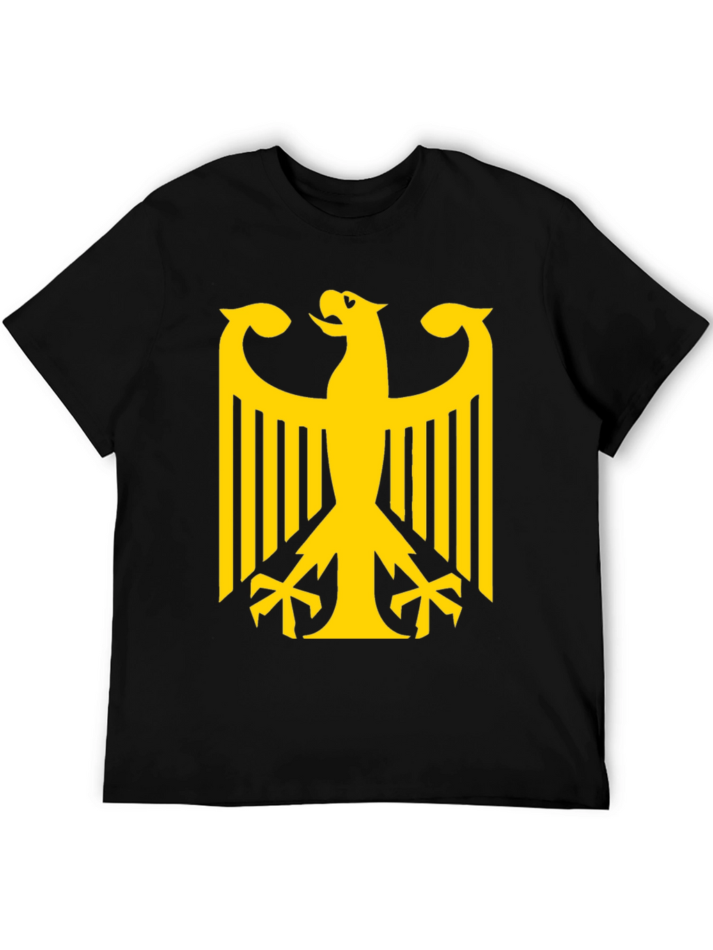 Germany Eagle Crest Graphic Tee - Black