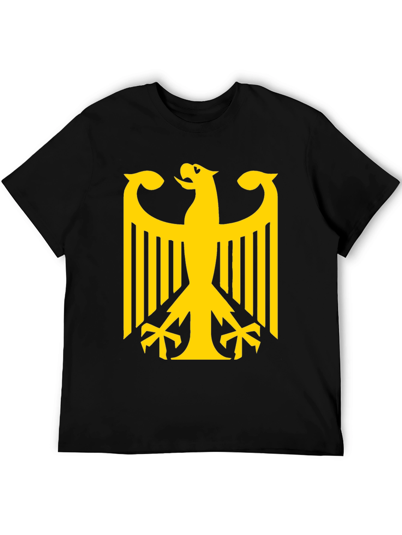 Germany Eagle Crest Graphic Tee - Black