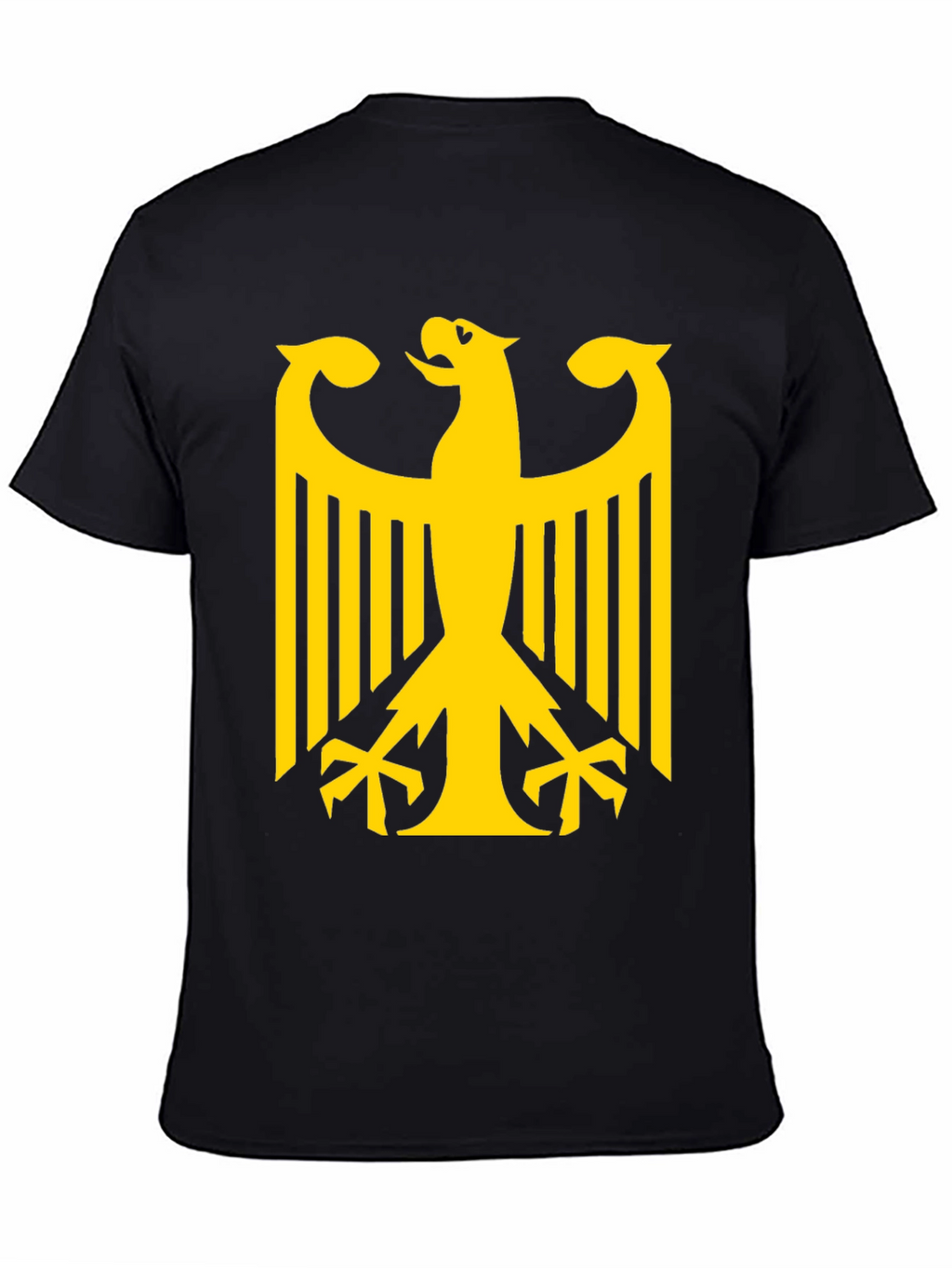 Germany Eagle Crest Graphic Tee - Black
