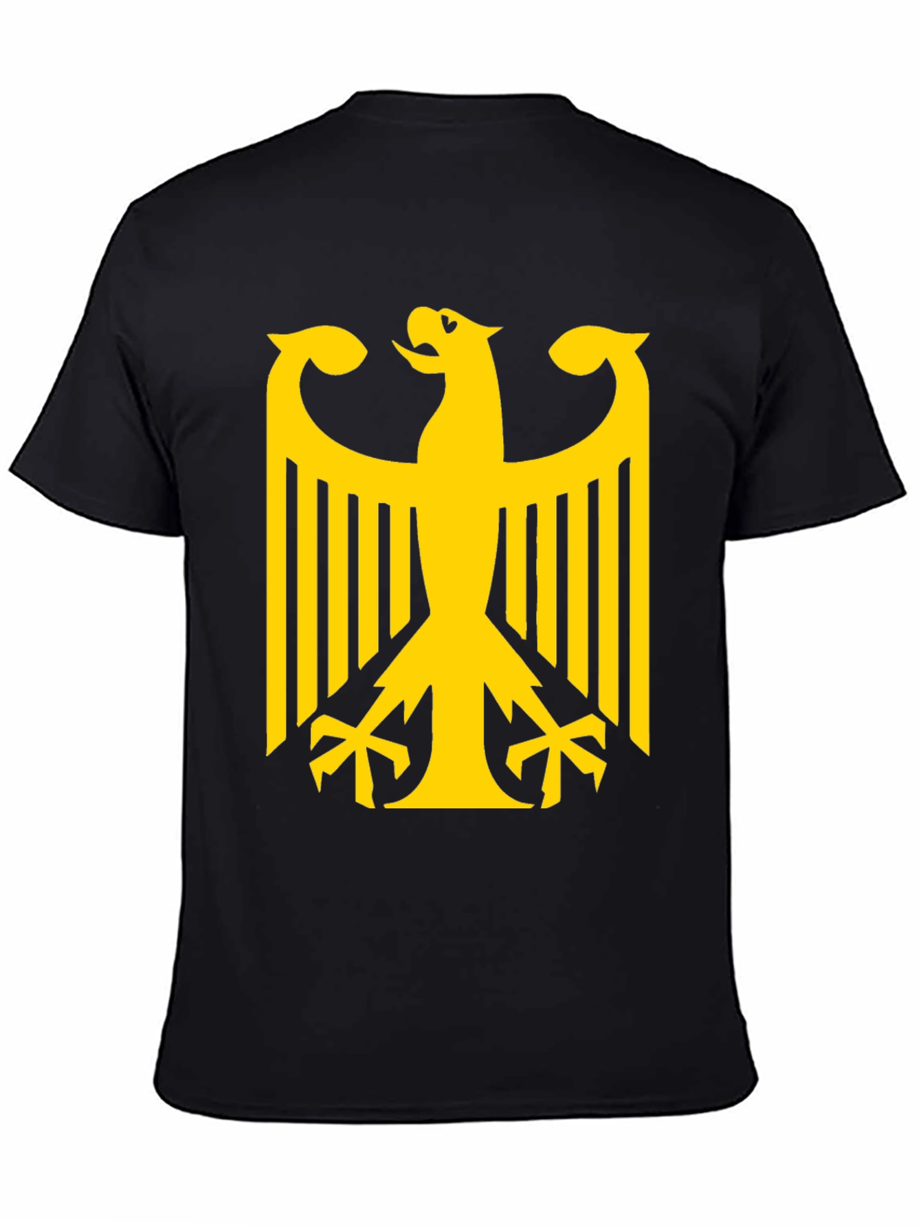 Germany Eagle Crest Graphic Tee - Black