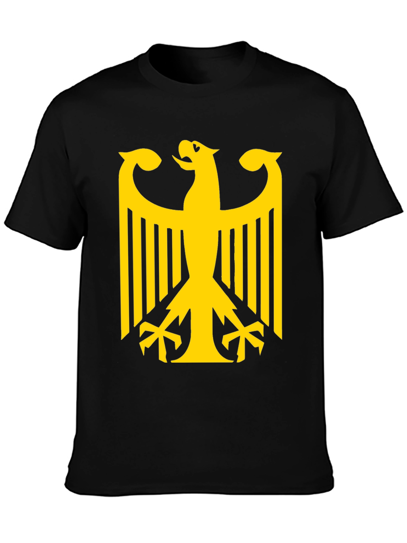 Germany Eagle Crest Graphic Tee - Black