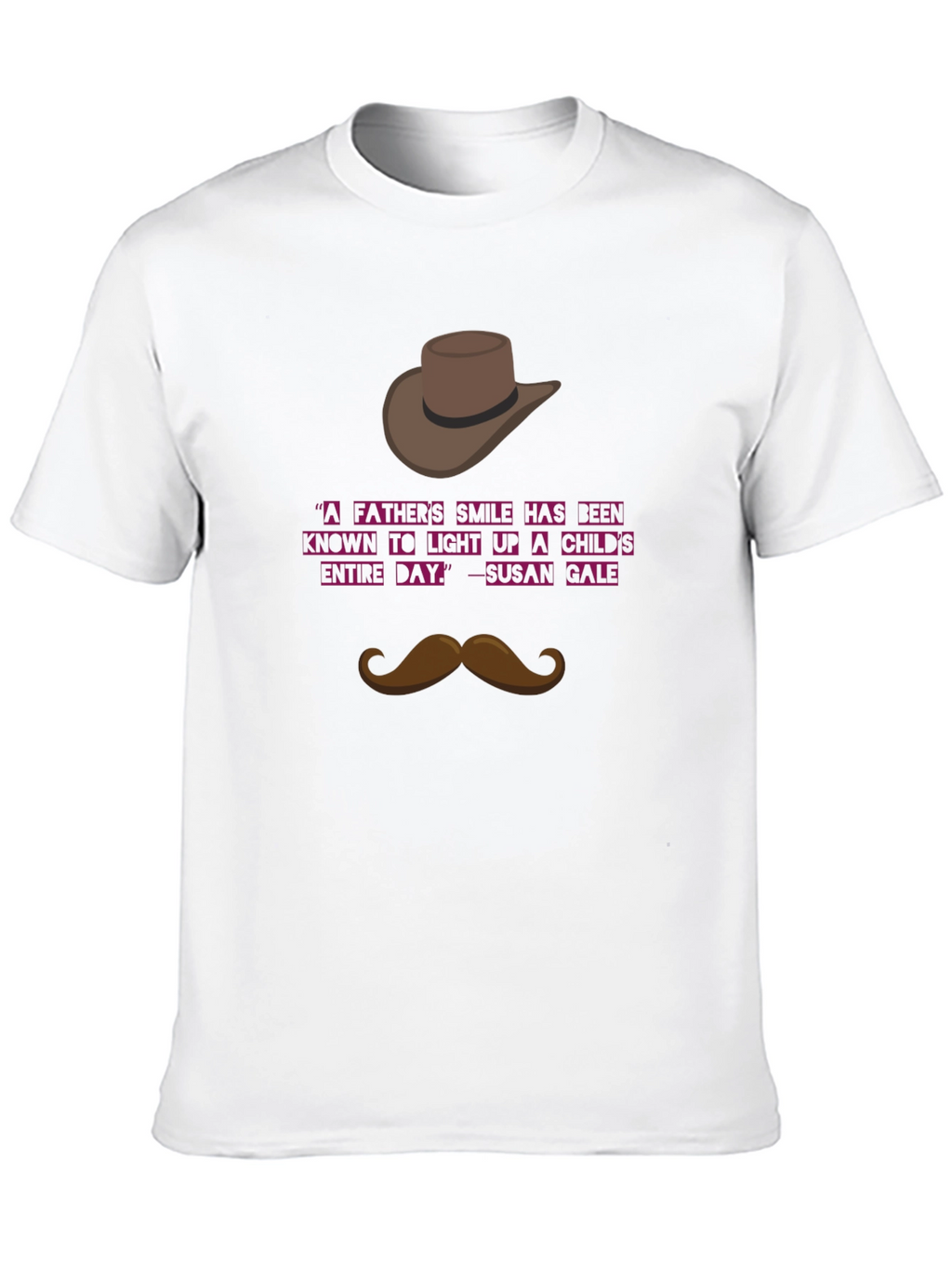 Dads Smile T-Shirt - Fathers Day Gift