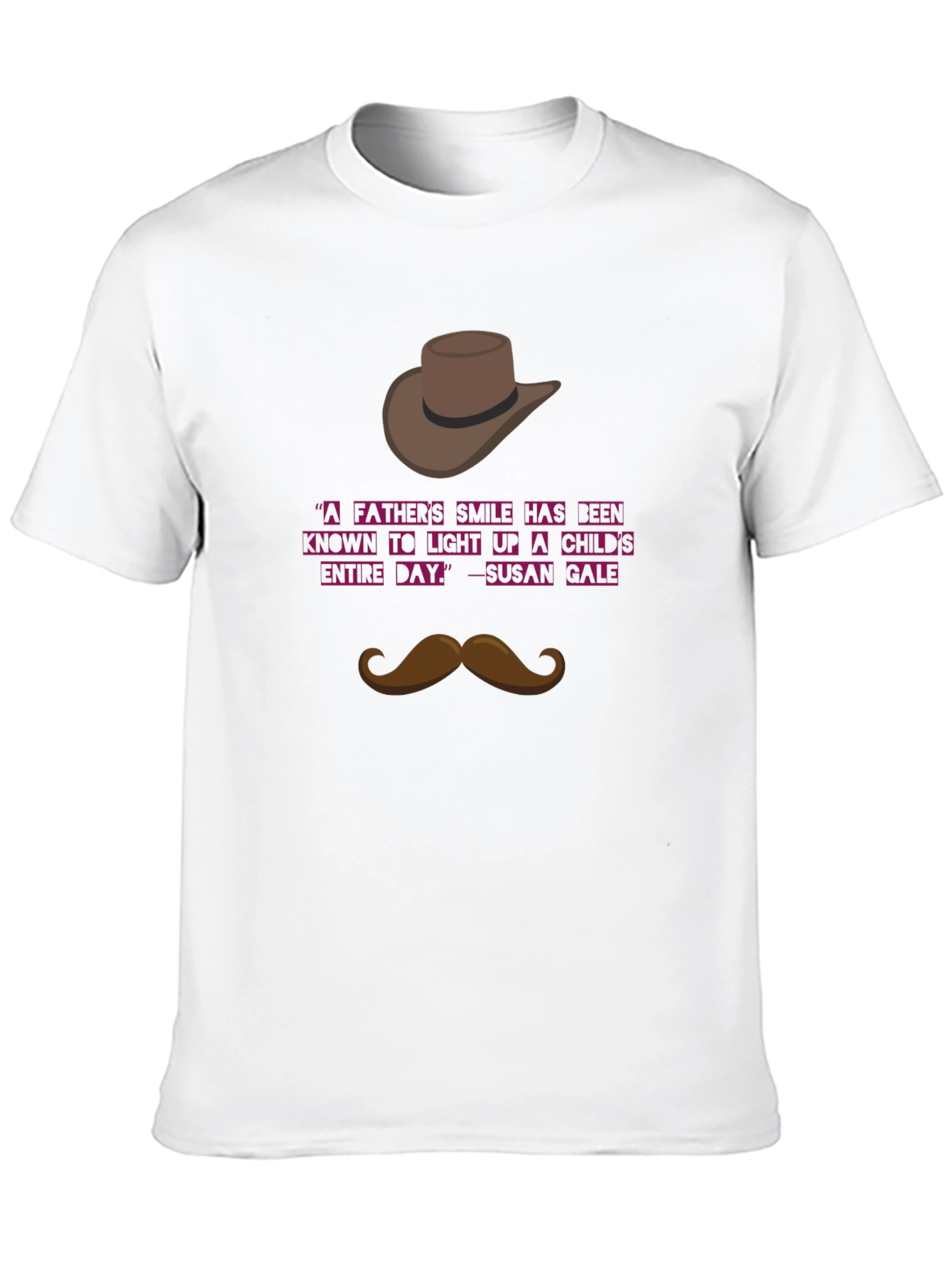 Dads Smile T-Shirt - Fathers Day Gift