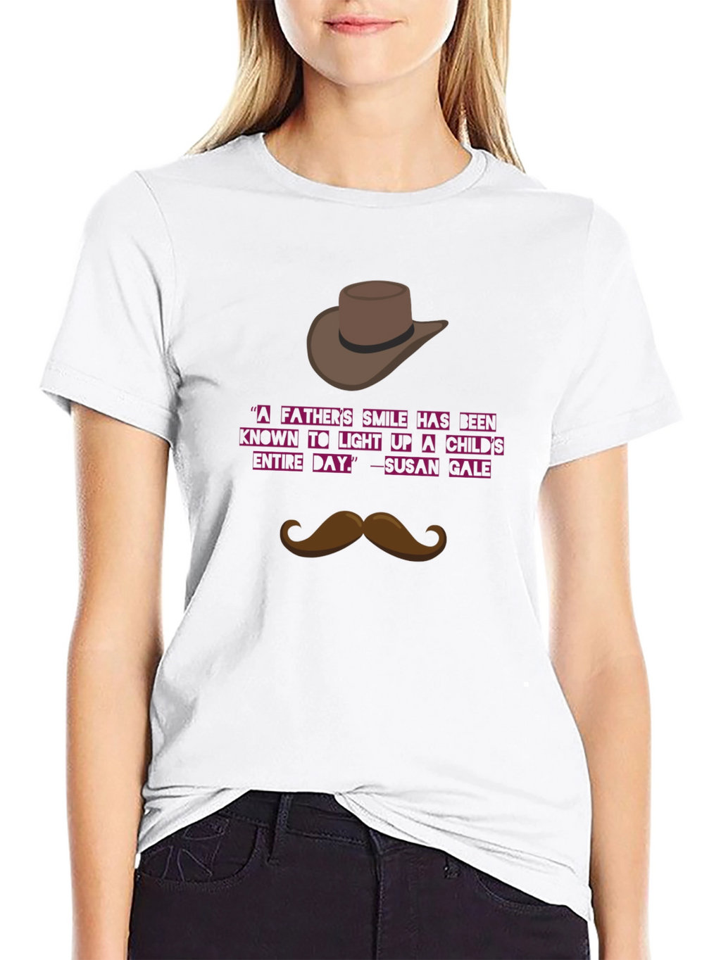 Dads Smile T-Shirt - Fathers Day Gift
