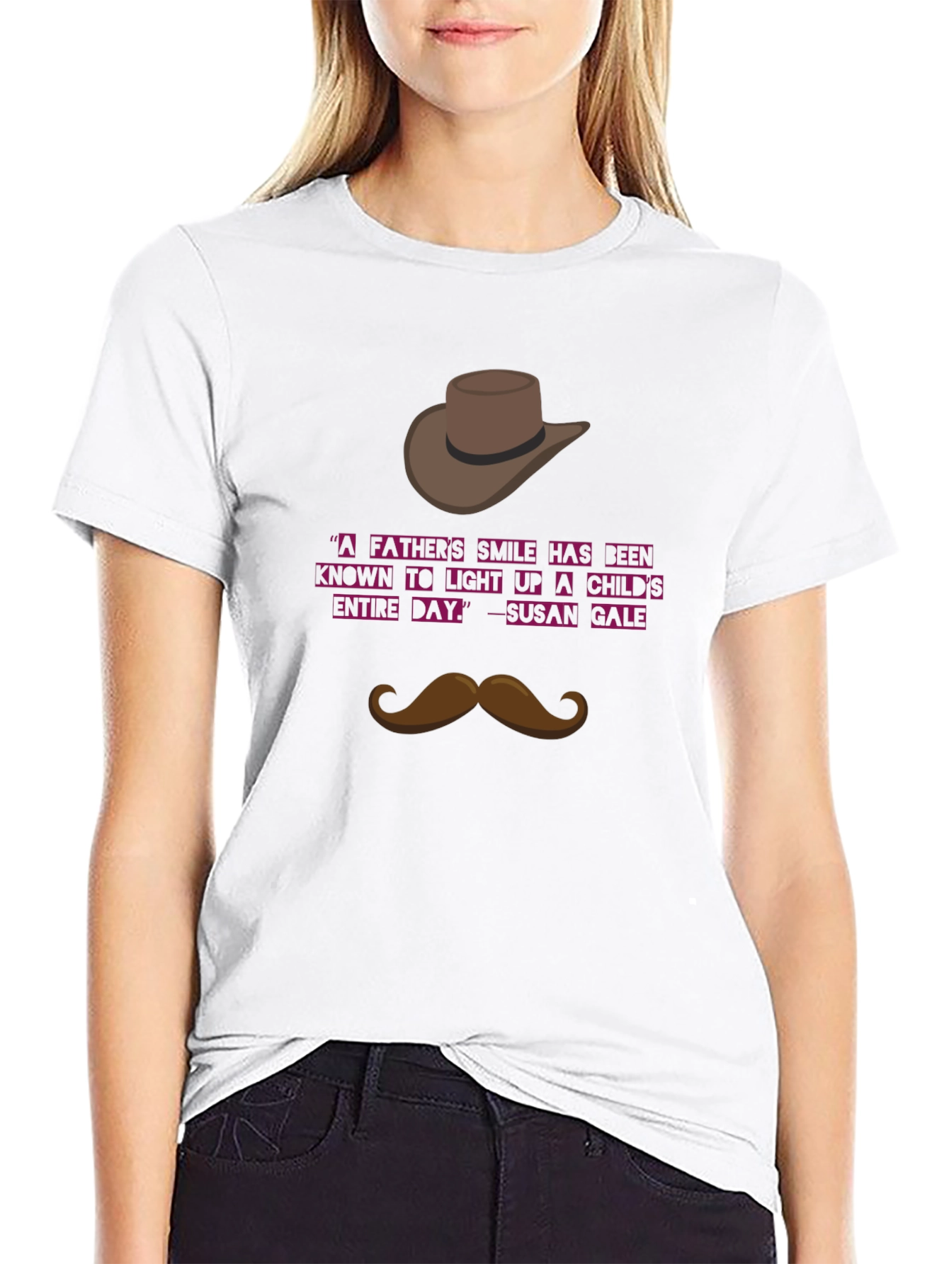 Dads Smile T-Shirt - Fathers Day Gift