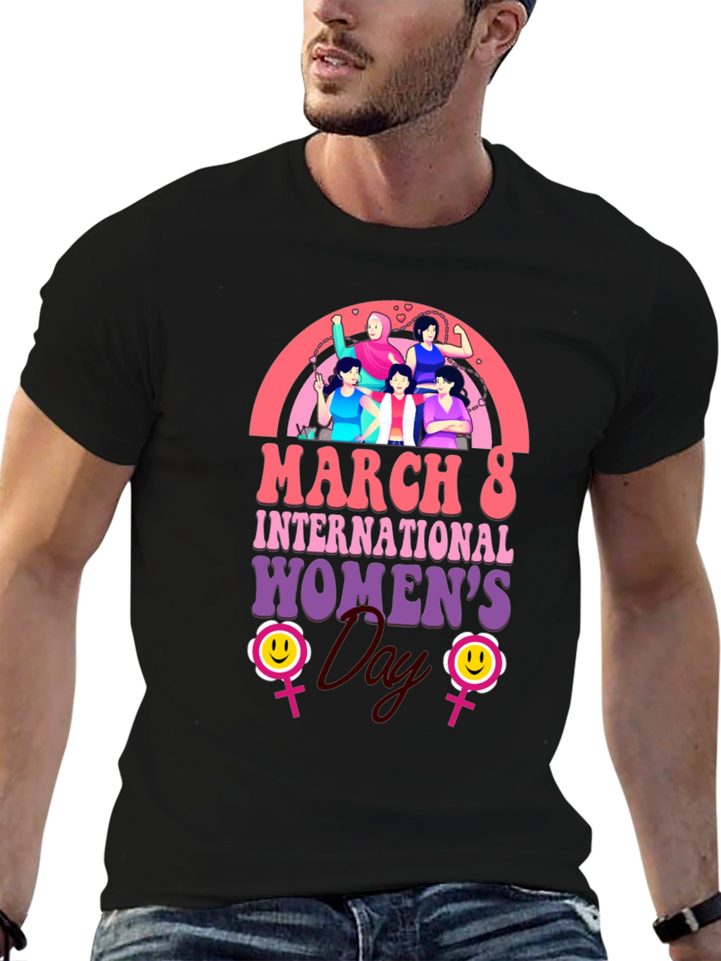 International Womens Day Graphic T-Shirt