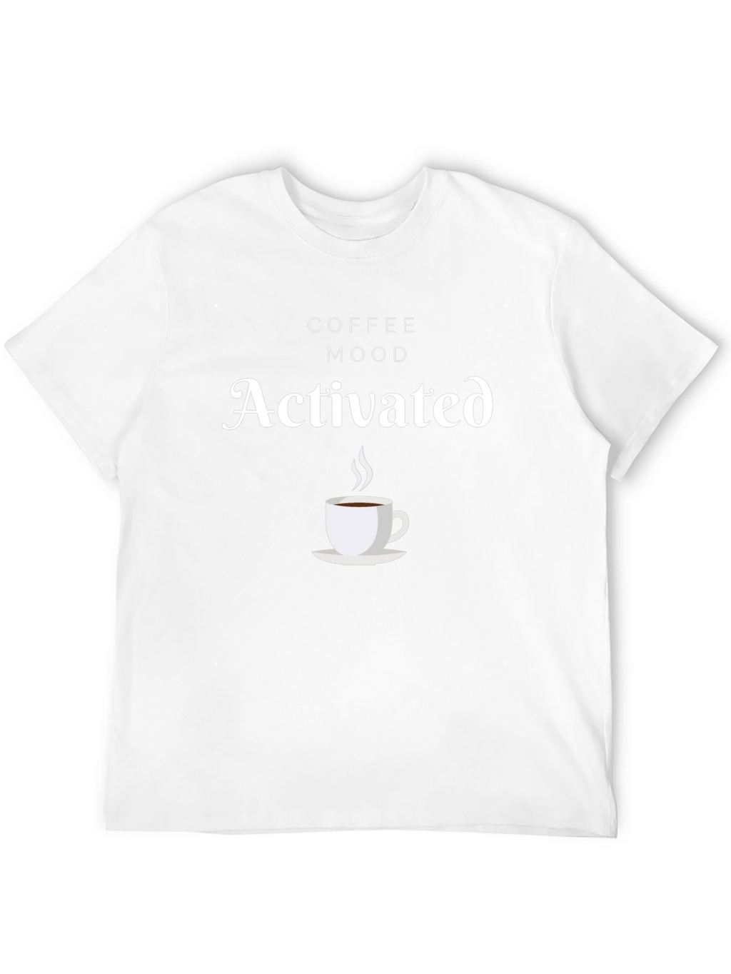 Coffee Mood Activated T-Shirt - Black