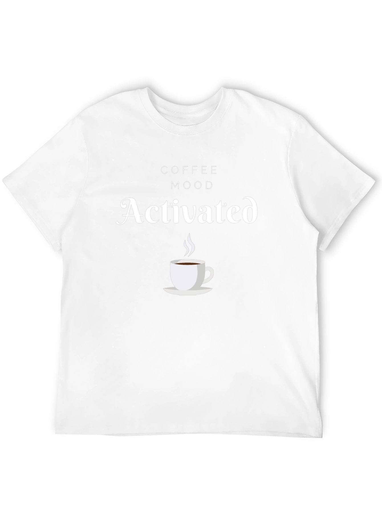 Coffee Mood Activated T-Shirt - Black