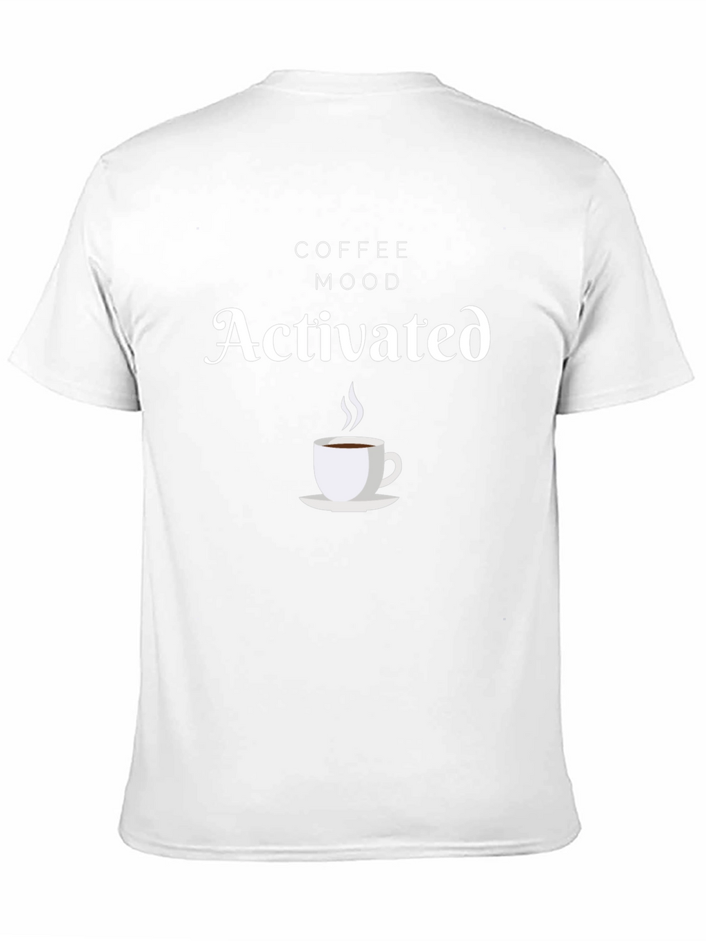 Coffee Mood Activated T-Shirt - Black