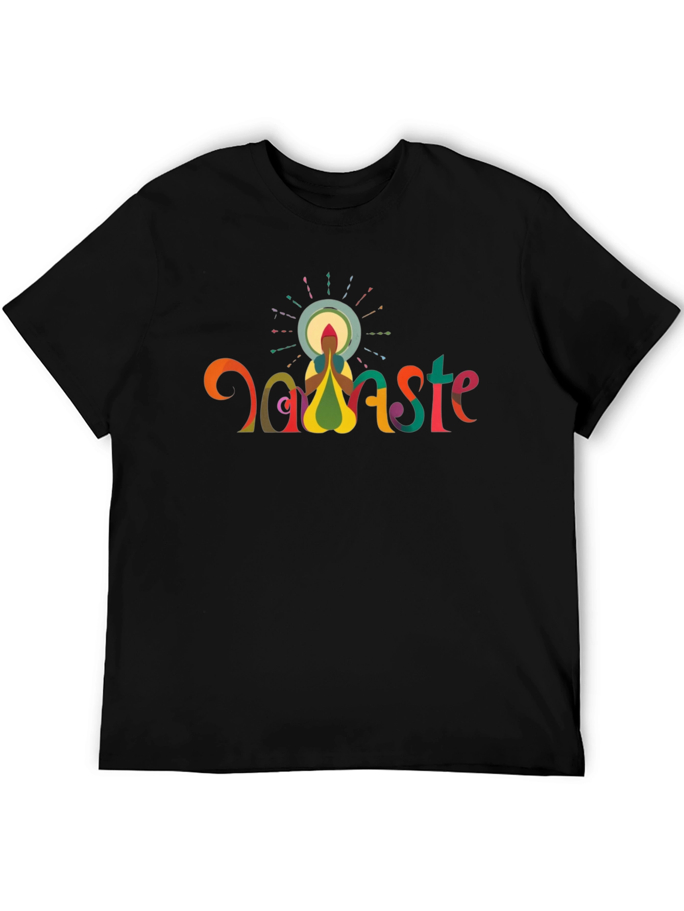 Namaste Graphic T-Shirt - Trendy Casual Wear