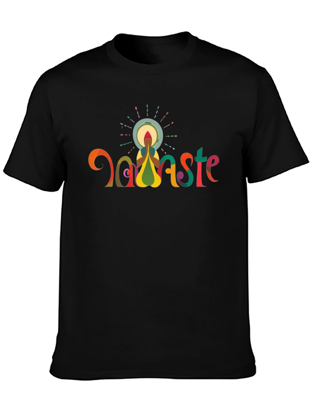 Namaste Graphic T-Shirt - Trendy Casual Wear