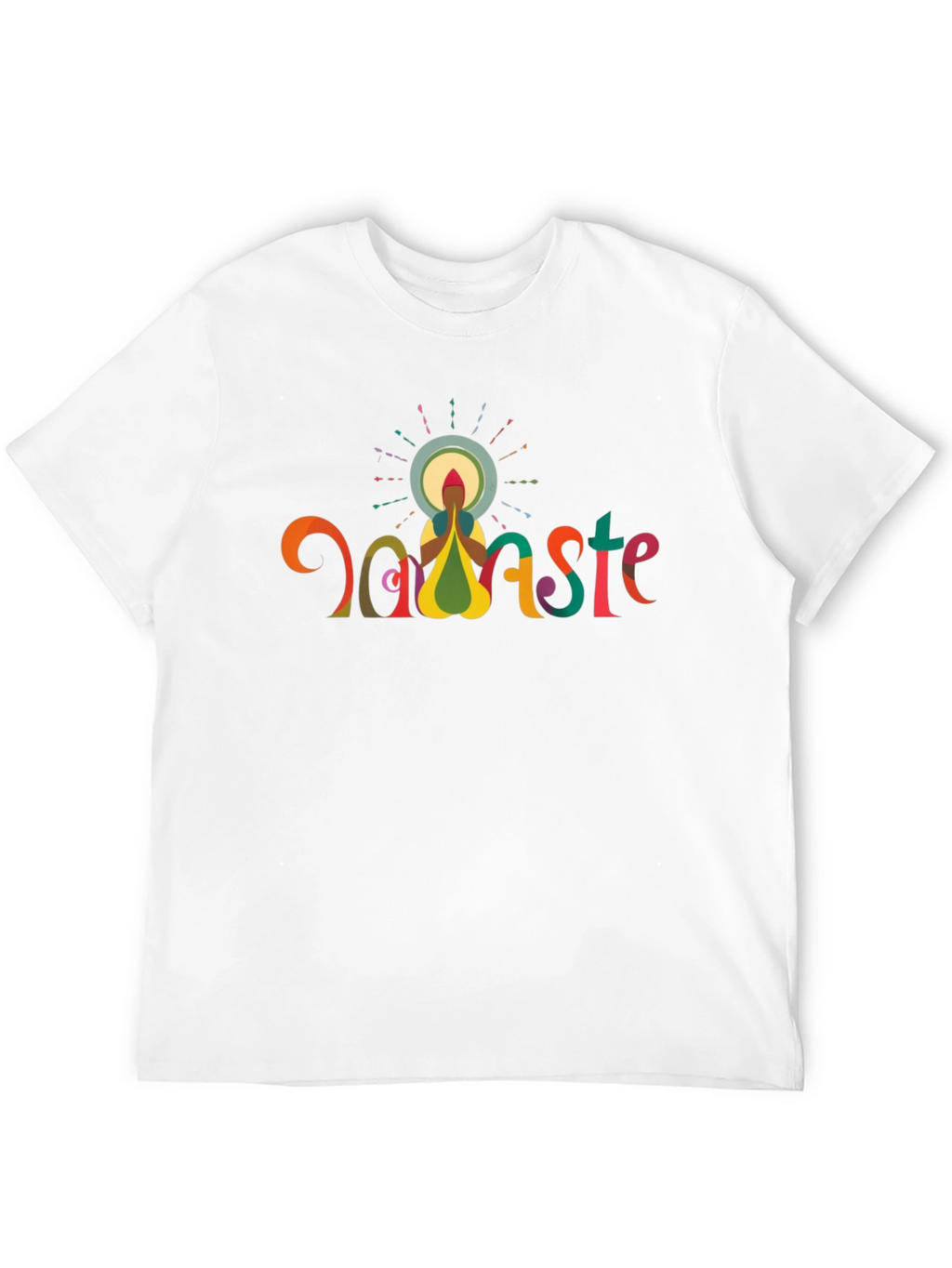 Namaste Graphic T-Shirt - Trendy Casual Wear