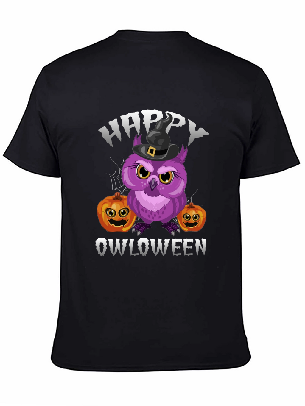 Happy Owloween T-Shirt | Halloween Owl Tee
