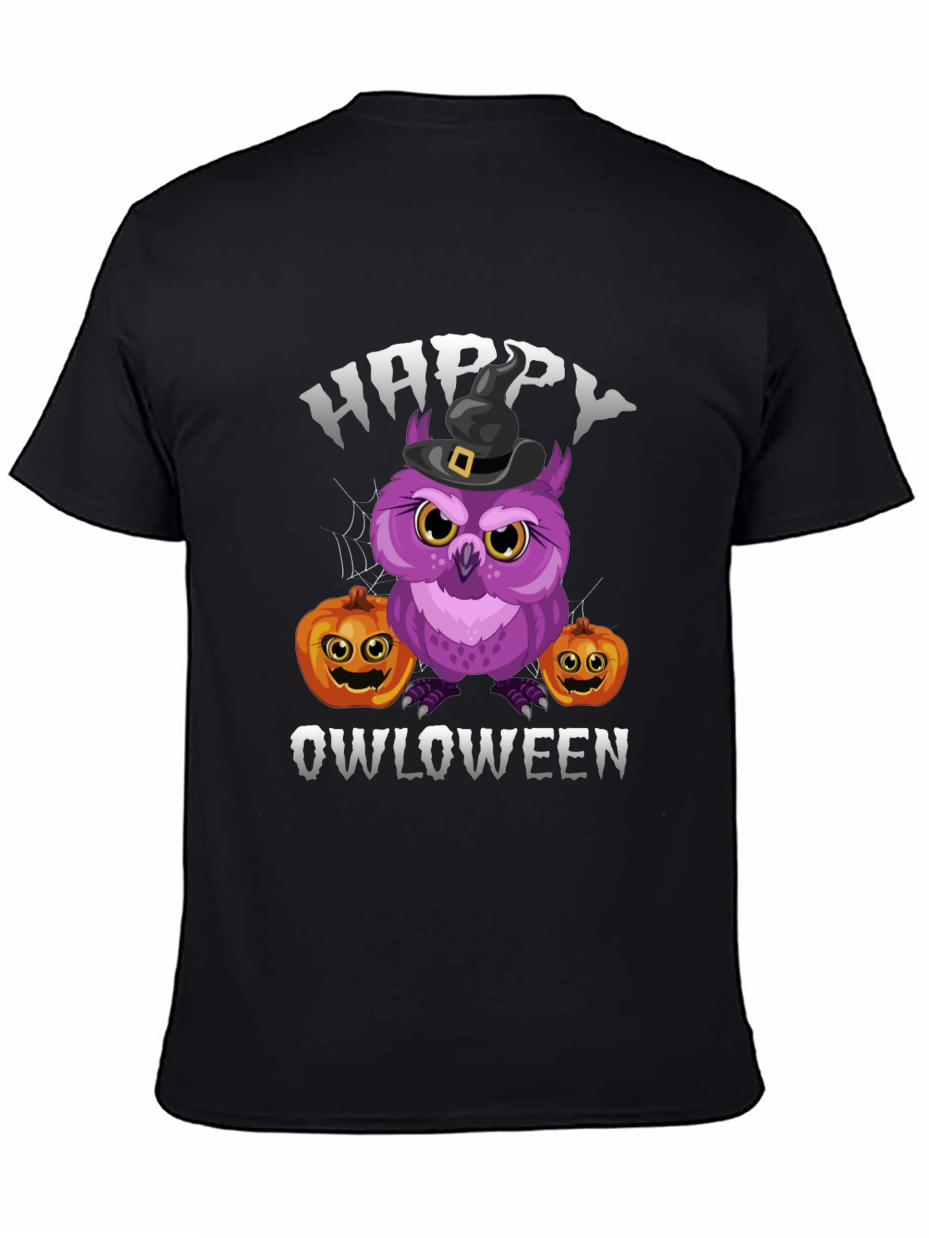 Happy Owloween T-Shirt | Halloween Owl Tee