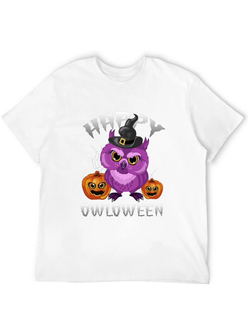 Happy Owloween T-Shirt | Halloween Owl Tee