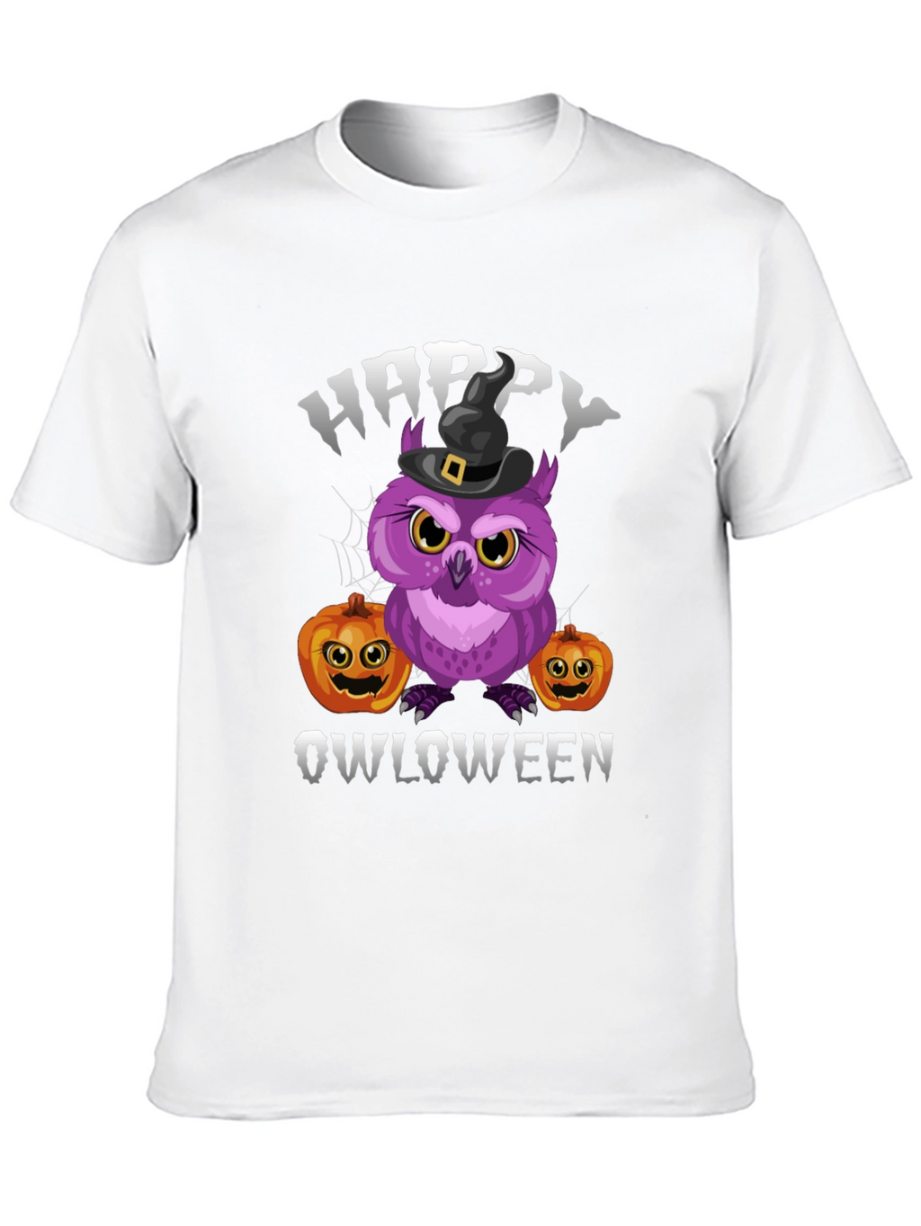 Happy Owloween T-Shirt | Halloween Owl Tee