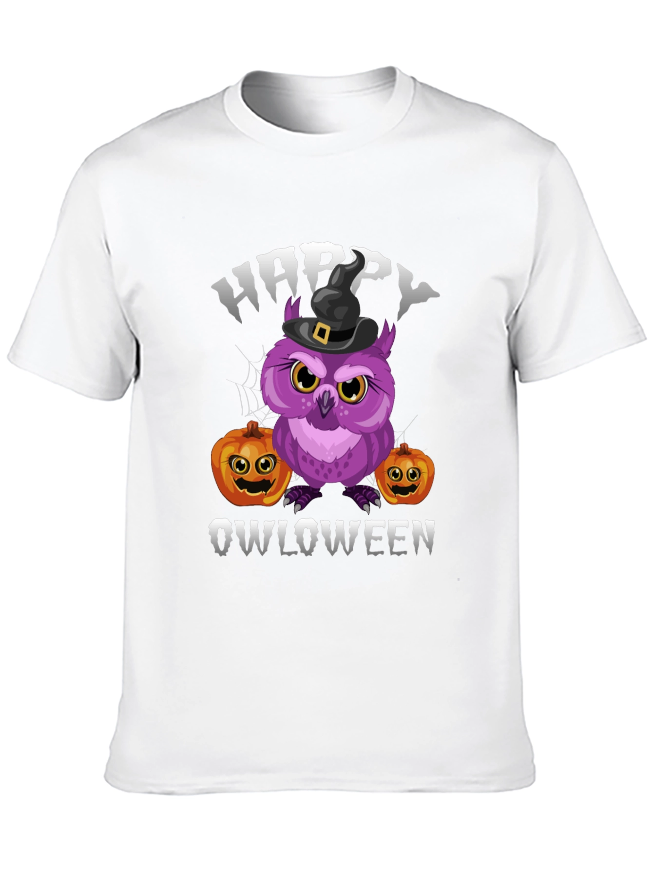 Happy Owloween T-Shirt | Halloween Owl Tee