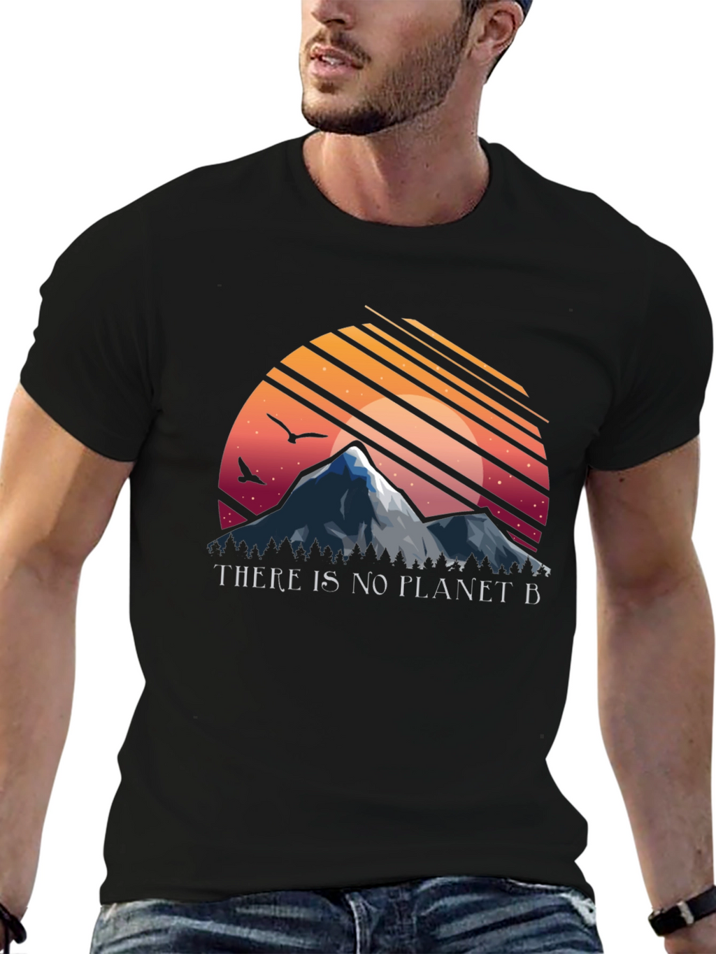 Eco-Friendly No Planet B Graphic T-Shirt