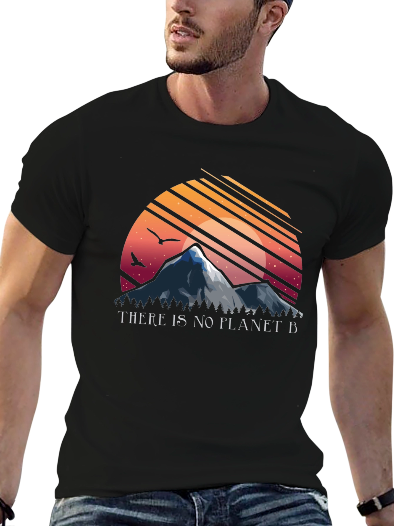 Eco-Friendly No Planet B Graphic T-Shirt