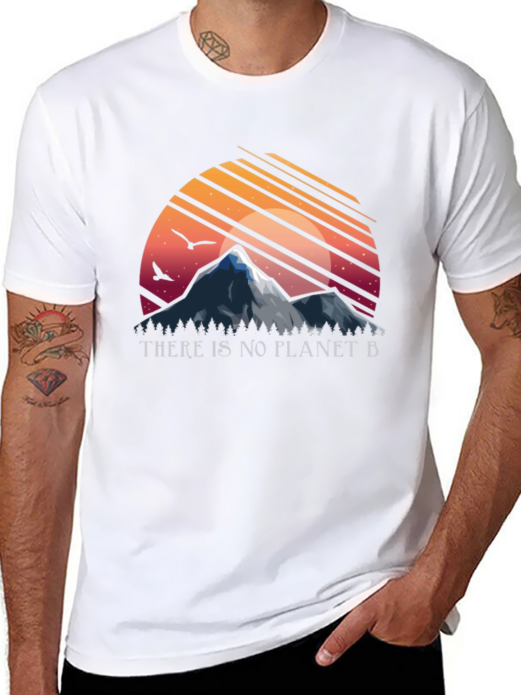 Eco-Friendly No Planet B Graphic T-Shirt