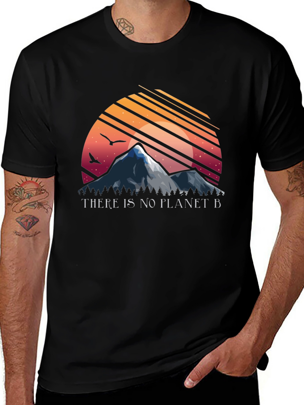 Eco-Friendly No Planet B Graphic T-Shirt