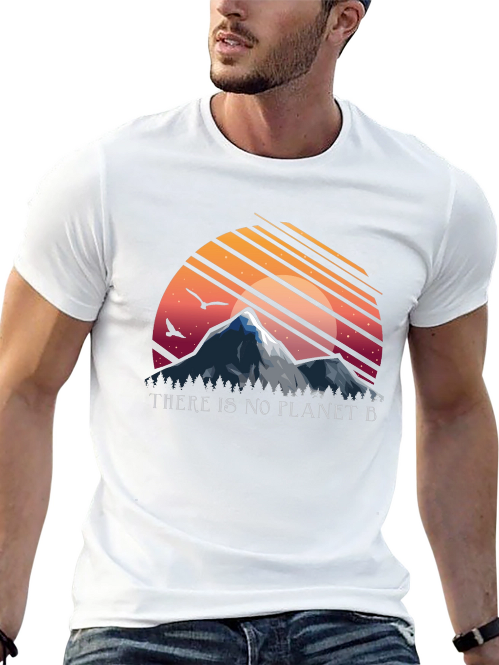 Eco-Friendly No Planet B Graphic T-Shirt