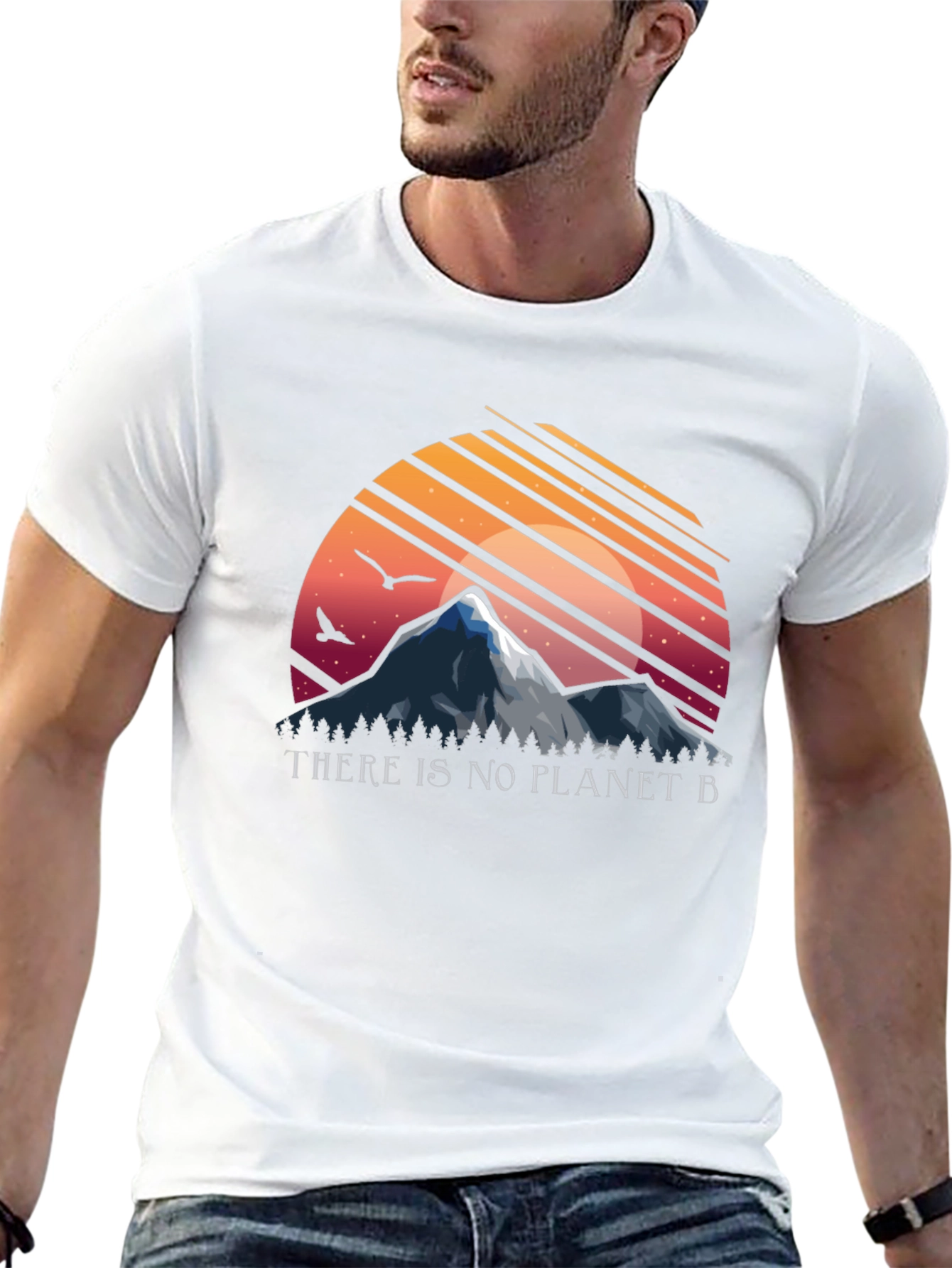 Eco-Friendly No Planet B Graphic T-Shirt