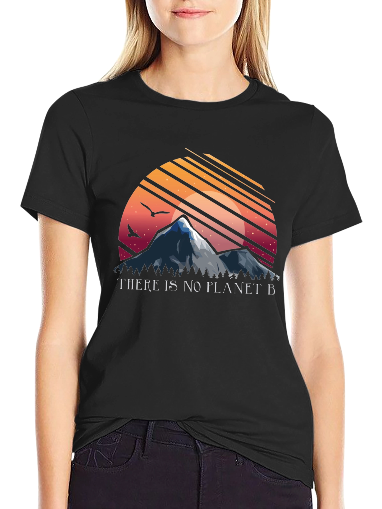 Eco-Friendly No Planet B Graphic T-Shirt