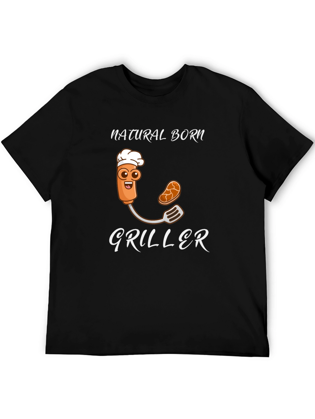 Natural Born Griller Funny T-Shirt