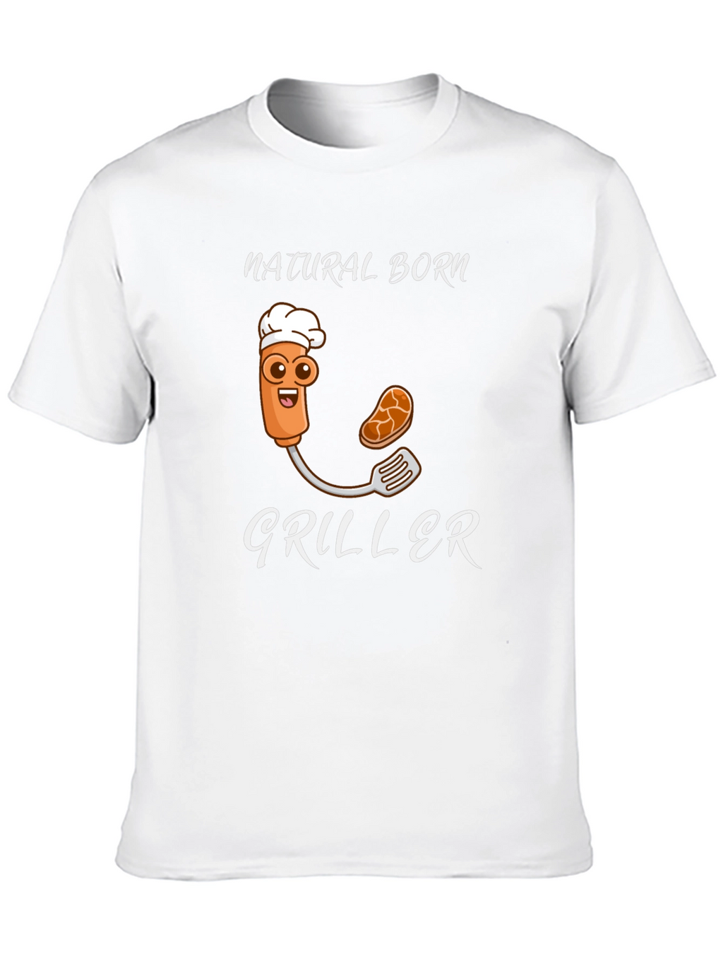 Natural Born Griller Funny T-Shirt