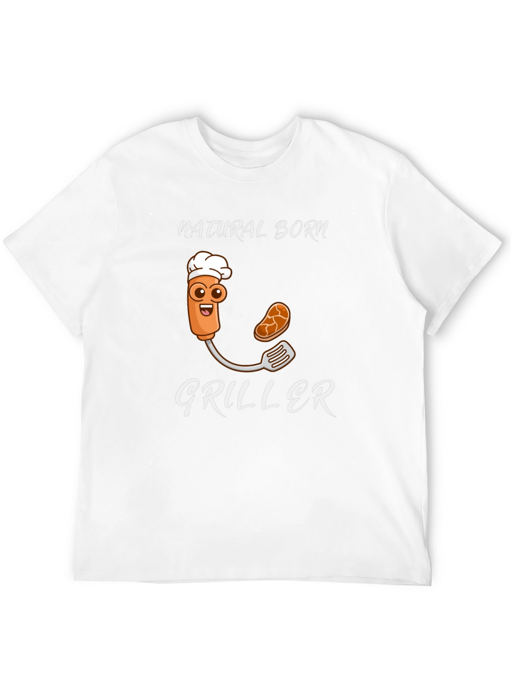 Natural Born Griller Funny T-Shirt