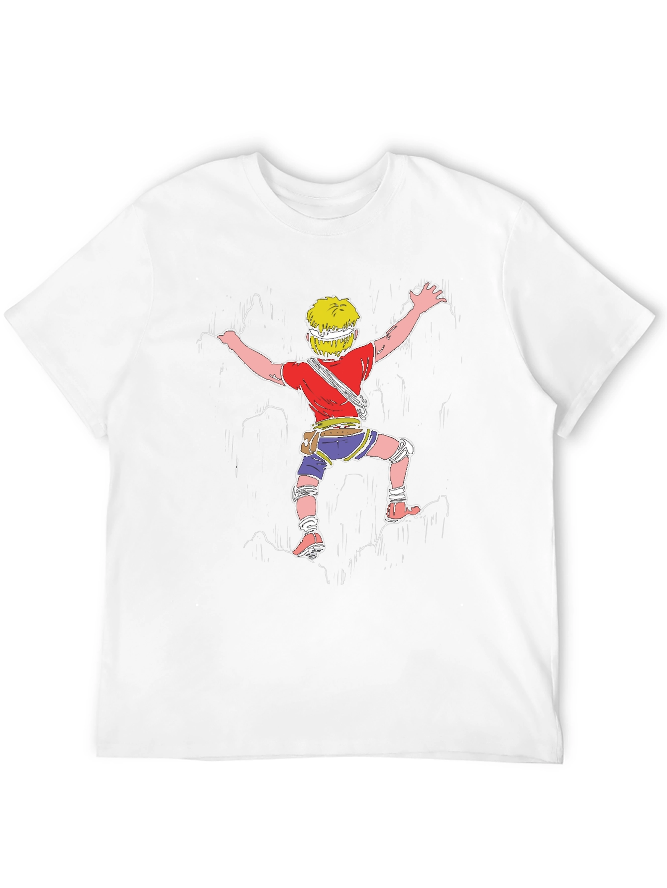 Climbing T-Shirt: Black Graphic Tee for Adventure Lovers
