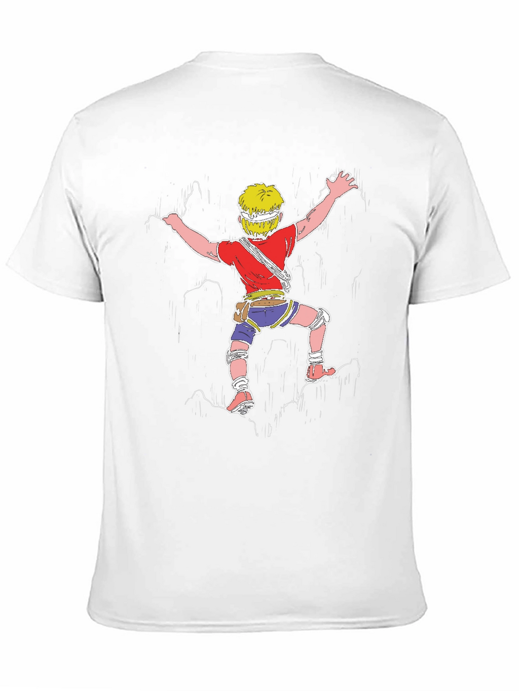 Climbing T-Shirt: Black Graphic Tee for Adventure Lovers