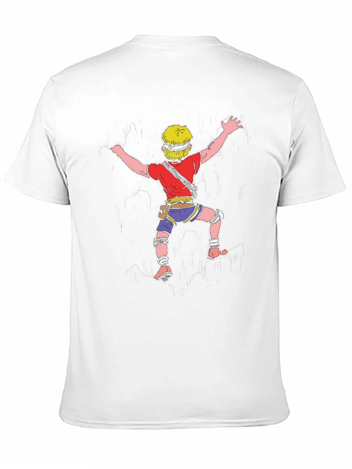 Climbing T-Shirt: Black Graphic Tee for Adventure Lovers