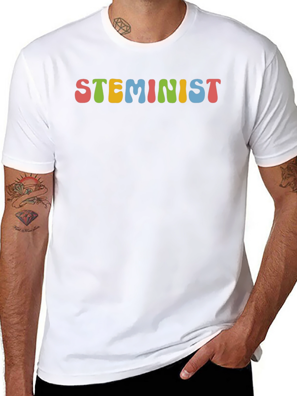 STEMinist Retro Graphic T-Shirt