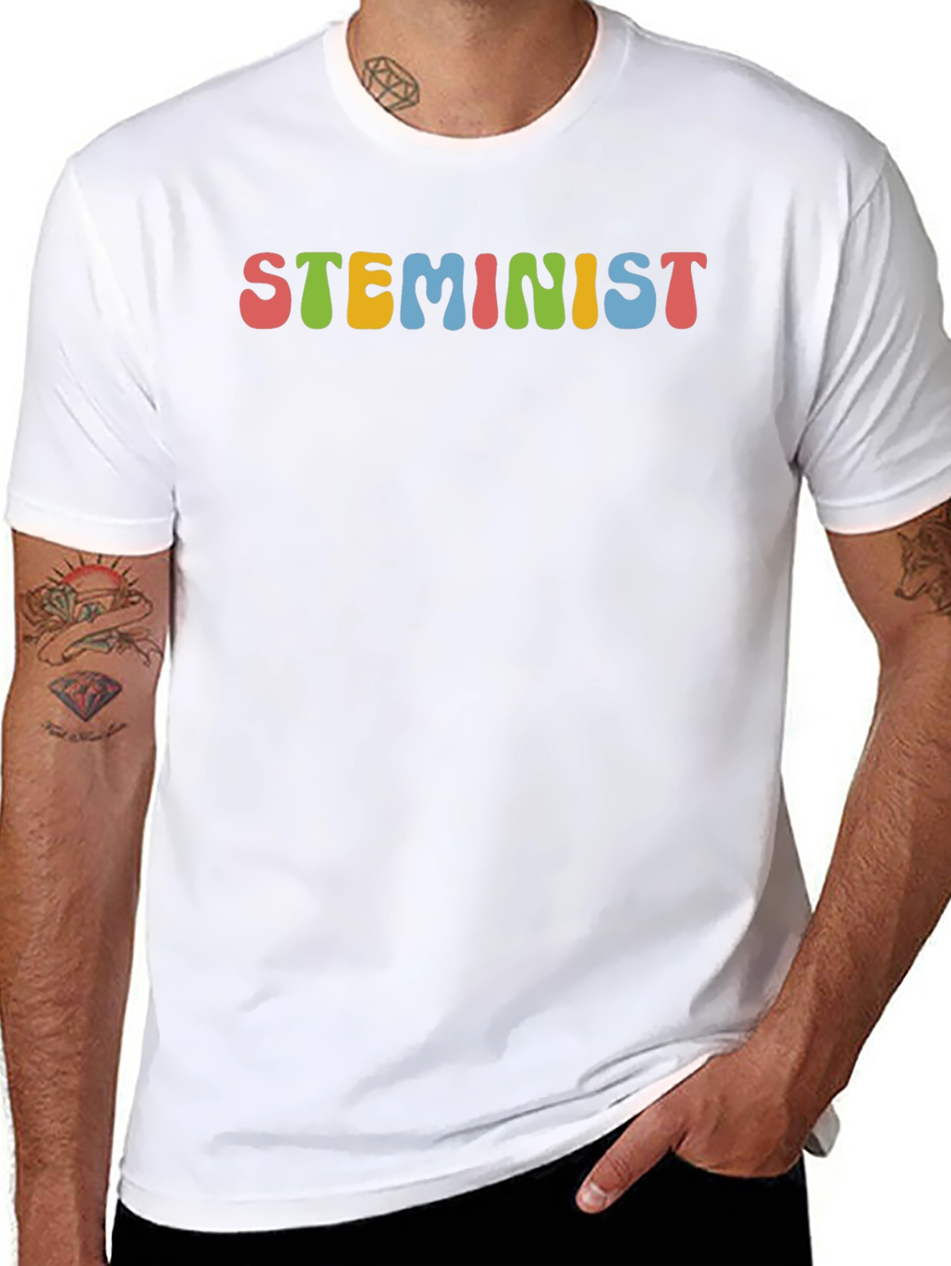 STEMinist Retro Graphic T-Shirt
