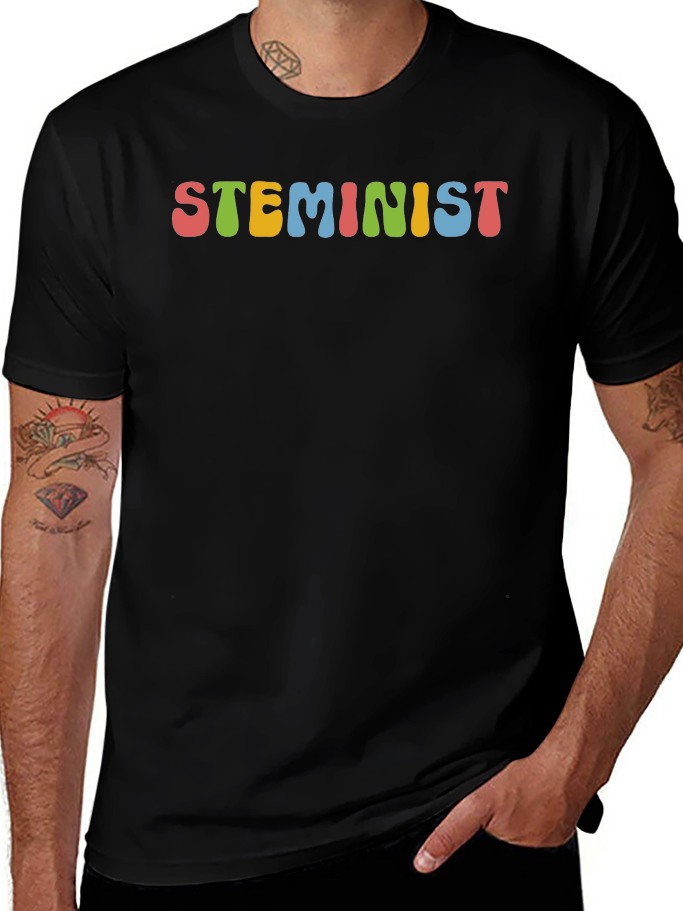 STEMinist Retro Graphic T-Shirt