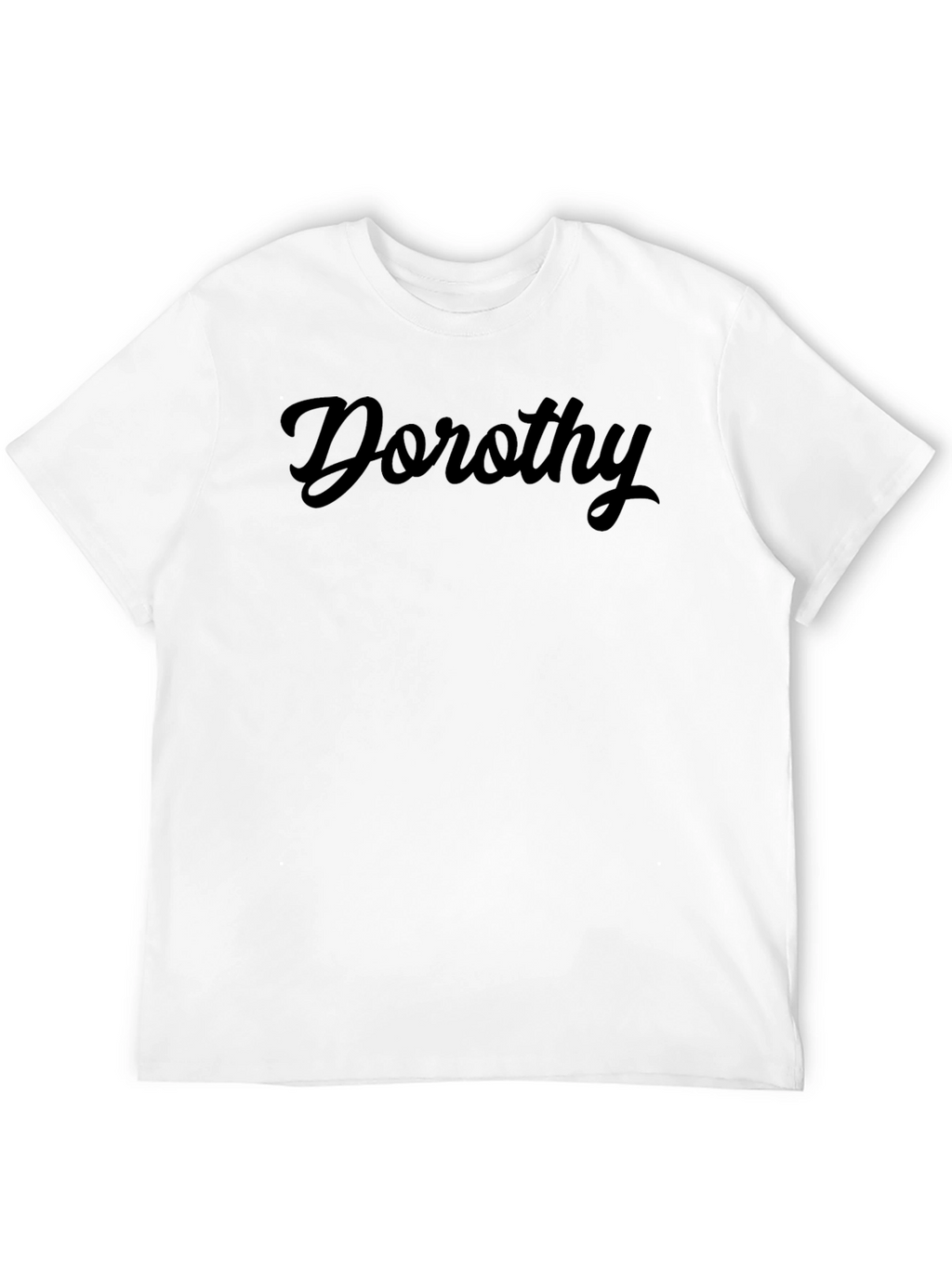 Dorothy Script Black T-Shirt
