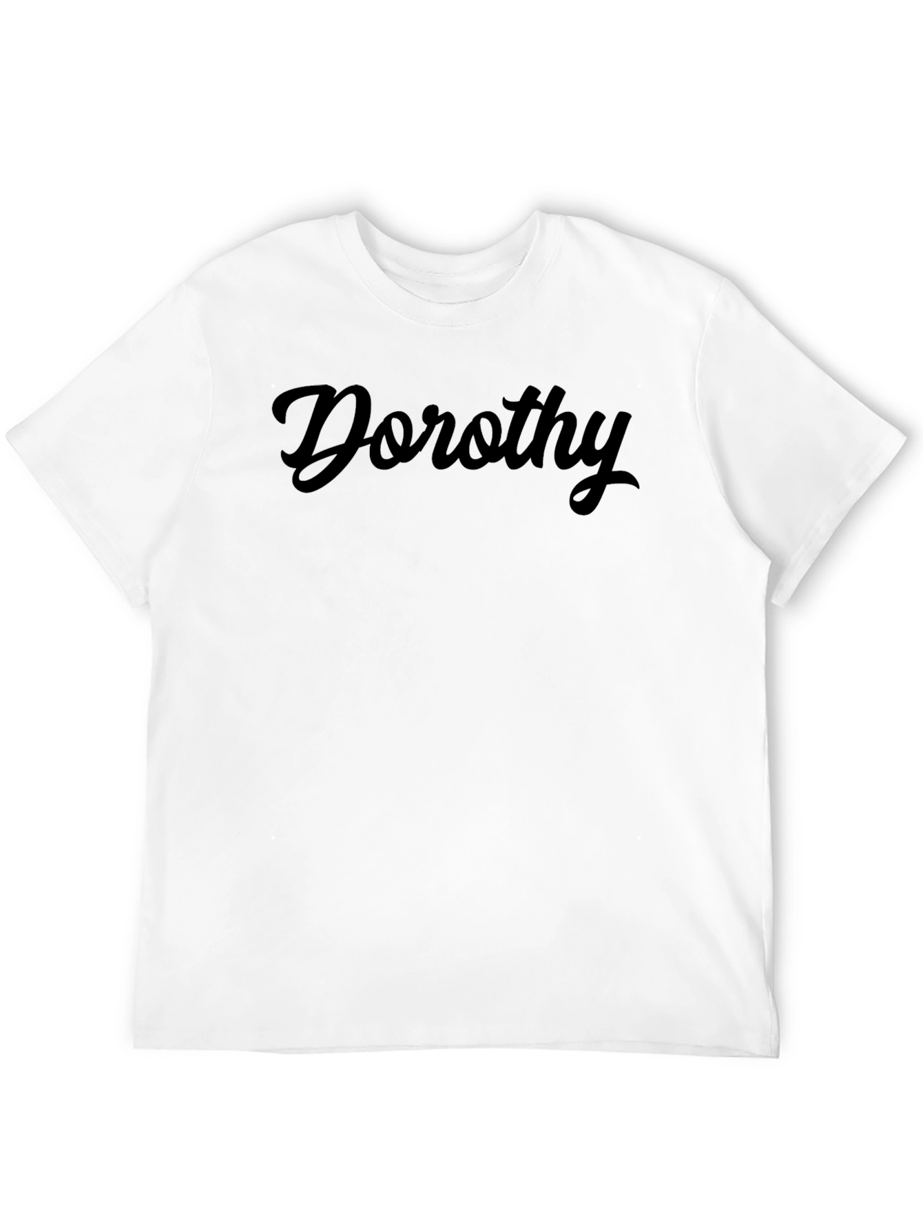 Dorothy Script Black T-Shirt