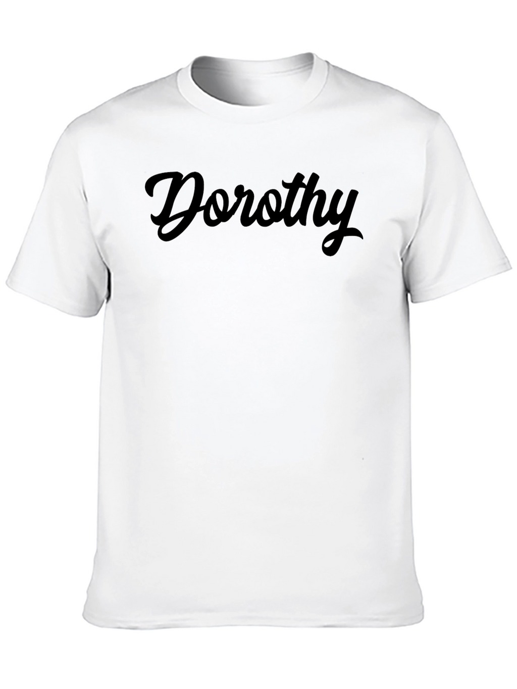 Dorothy Script Black T-Shirt