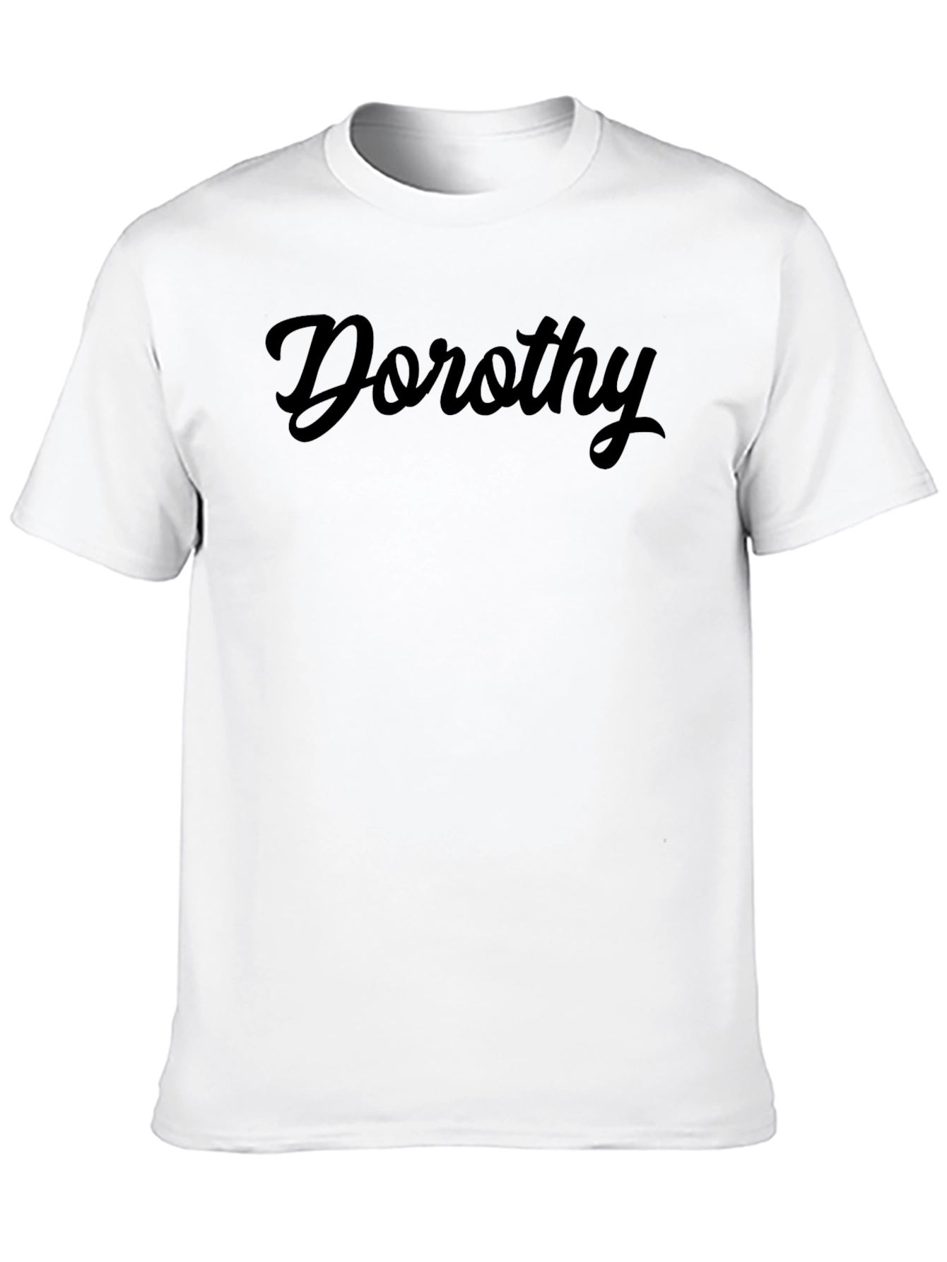 Dorothy Script Black T-Shirt