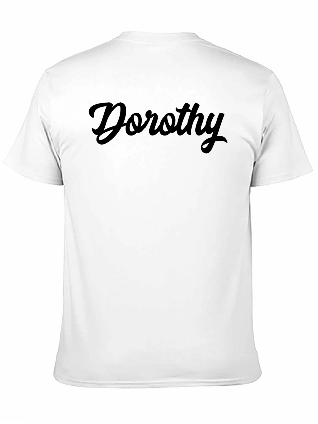 Dorothy Script Black T-Shirt